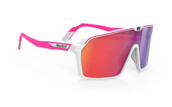 RUDYproject(ルディプロジェクト) spinshield スピンシールド ホワイト/ピンクフルオマットフレーム マルチレーザーレッドレンズ（SP723858)