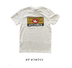 CINELLI (チネリ) チネリTシャツ COLUMBUS TAG OFF WHITE (コロンブス タグ オフ ホワイト)