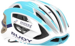 RUDYproject EGOS バーレーンヴィクトリアス (ルディプロジェクト エゴス バーレーンヴィクトリアス)  WHITE-TEAL SHINY ヘルメット