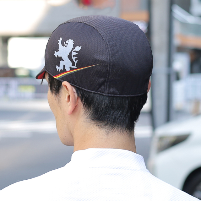 Lion de KAPELMUUR サイクルキャップ 千鳥グラデーション (リオン ド