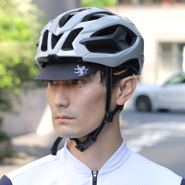 Lion de KAPELMUUR サイクルキャップ 千鳥グラデーション