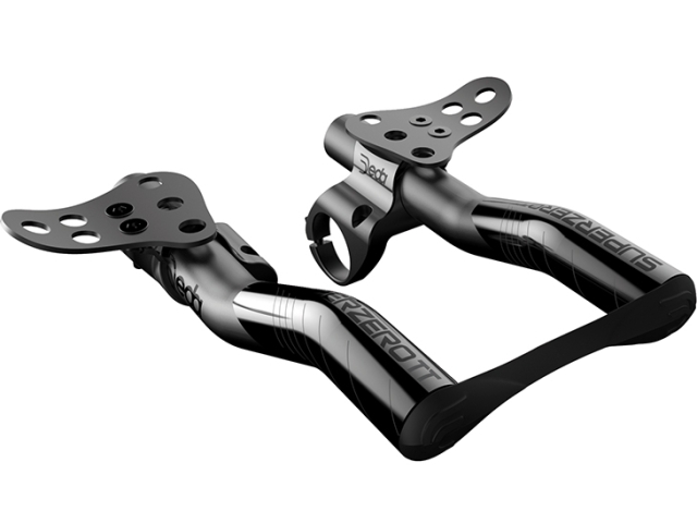 DEDA SUPERZERO TTブラック ハンドル Superzero TT clip on aero bars extensions