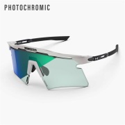 SCICON SPORTS AEROSHADE 2.0 TITANIUM (シーコン スポーツ エアロシェード 2.0 チタニウム ) WHITE METAL MATTE PHOTOCHROMIC サングラス