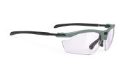 RUDYproject(ルディプロジェクト) RYDON ライドン グリーンセージマットフレーム インパクトX2調光レーザーパープルレンズ (SP537570-0000)