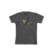 CINELLI (チネリ) チネリTシャツ PIXEL BIKE VIGO GREY XLサイズ