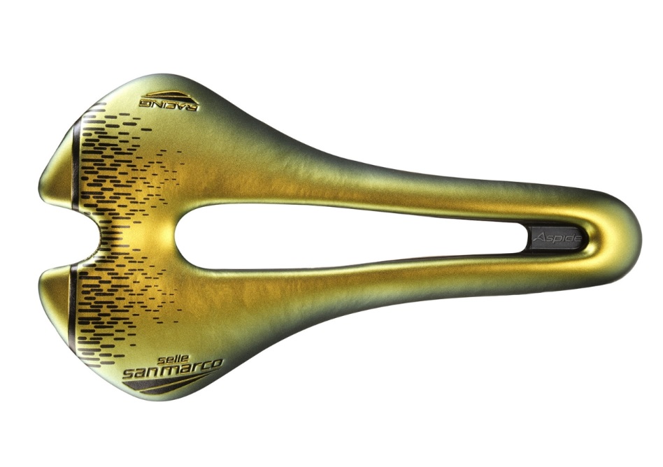 SELLE SANMARCO Aspide Short Racing Iridescent Gold（セラ サンマルコ  アスピデ ショート レーシング イリディセント ゴールド ）サドル