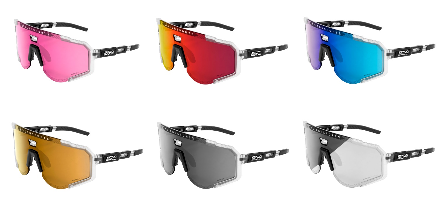 SCICON SPORTS AEROSCOPE (シーコン スポーツ エアロスコープ ) FRAME:Crystal Gloss サングラス