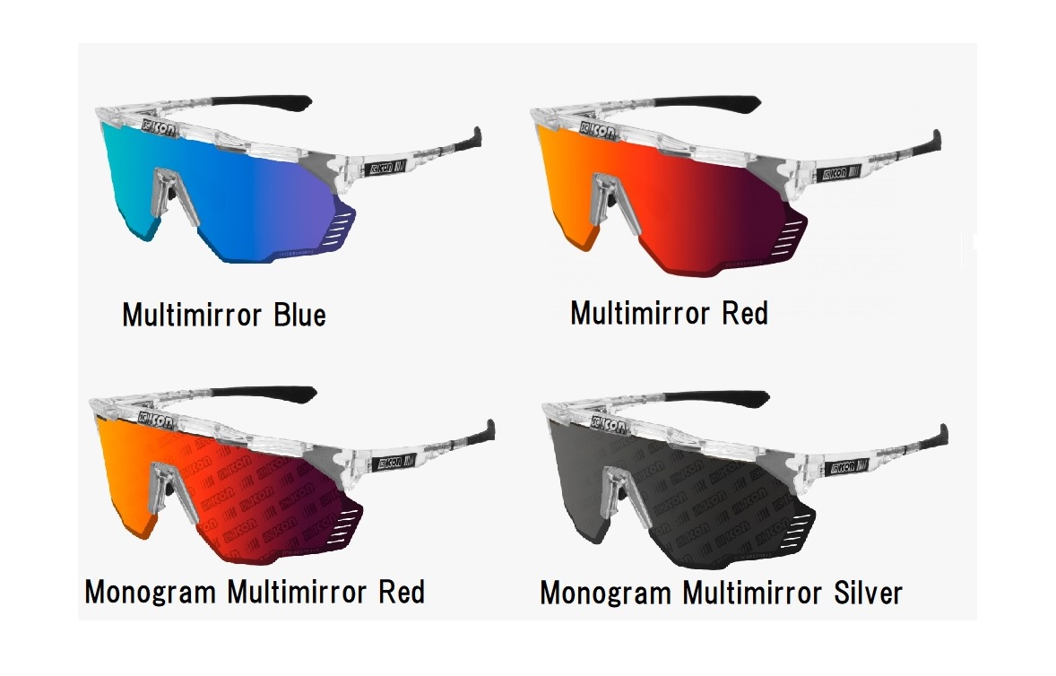 SCICON SPORTS AEROSHADE KUNKEN  (シーコン スポーツ エアロシェード クンケン ) FRAME:CRYSTAL GLOSS サングラス