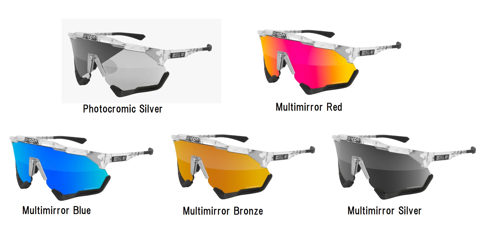 SCICON SPORTS AEROSHADE  (シーコン スポーツ エアロシェード ) FRAME:CRYSTAL GLOSS サングラス