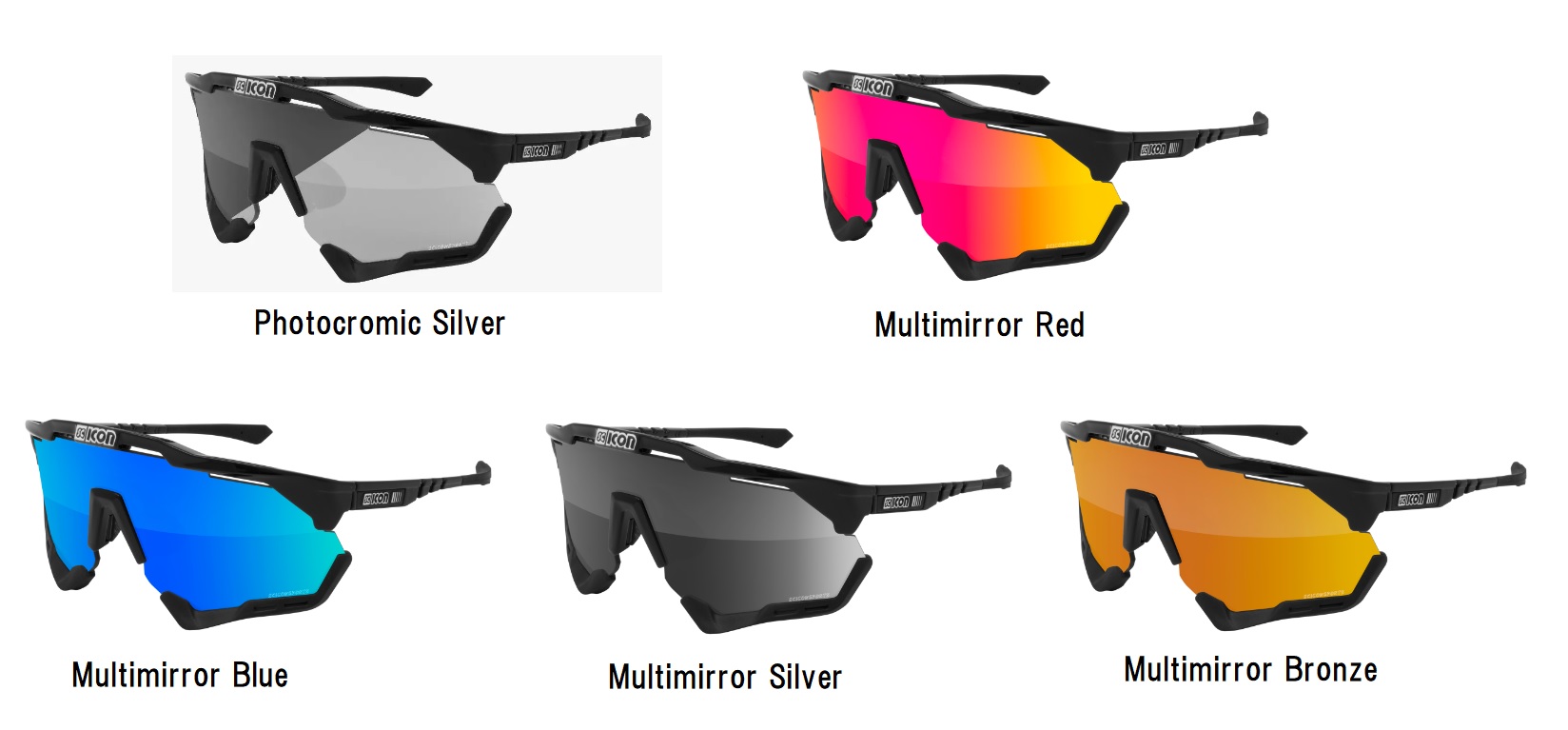 SCICON SPORTS AEROSHADE  (シーコン スポーツ エアロシェード ) FRAME:BLACK GLOSS サングラス