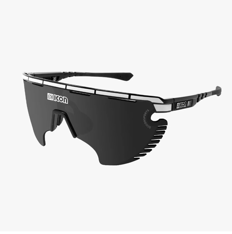 SCICON AEROWING LAMON  (シーコン エアロウィング ラモン) FRAME:BLACK WHITE STRIPES サングラス