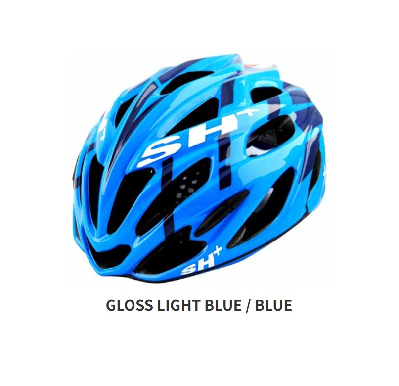 SH+ SHABLI X-PLOD (エスエイチプラス シャブリ エクスプロッド )GLOSS LIGHT BLUE / BLUE ヘルメット
