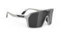 RUDYproject(ルディプロジェクト) spinshield スピンシールド ライトグレイマットフレーム スモークブラックレンズ（SP721097)