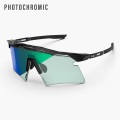SCICON SPORTS AEROSHADE 2.0 TITANIUM (シーコン スポーツ エアロシェード 2.0 チタニウム ) MATTE BLACK PHOTOCHROMIC サングラス