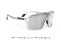 RUDYproject(ルディプロジェクト) spinshield スピンシールド シルバーマットマットフレーム レーザーブラックレンズ（SP720911)