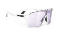 RUDYproject(ルディプロジェクト) spinshield スピンシールド ホワイトマットフレーム インパクトX® 2 調光レーザーパープルレンズ（SP727558)