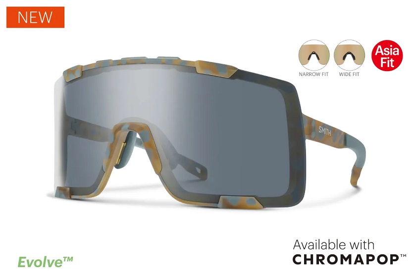 SMITH Syncline (スミス シンクサイン) Asia Fit FRAME:Matte Flint / Tarmac Tortoise サングラス