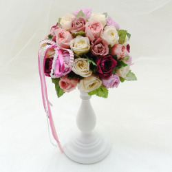 会場を飾る　個性派アレンジ　プリザーブドフラワーアレンジ