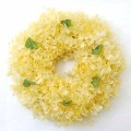 玄関に飾る　インテリアフラワー　スタイリング　レモンシフォン