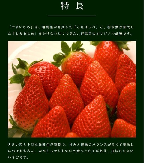 苺（いちご・イチゴ）苗の販売店【花育通販】イチゴ やよいひめ