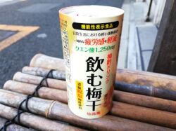 夏バテ対策に【クエン酸たっぷり】飲む梅干し１２５ｍｌ