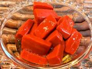 近江名物 鉄分たっぷりの「あかこん（赤こんにゃく）」１２５ｇ