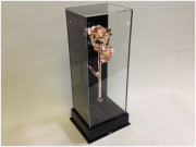 豊橋の花屋はなふじつつじが丘店｜ゴールドローズ専用ディスプレイケース・プロポーズ・記念日・誕生日