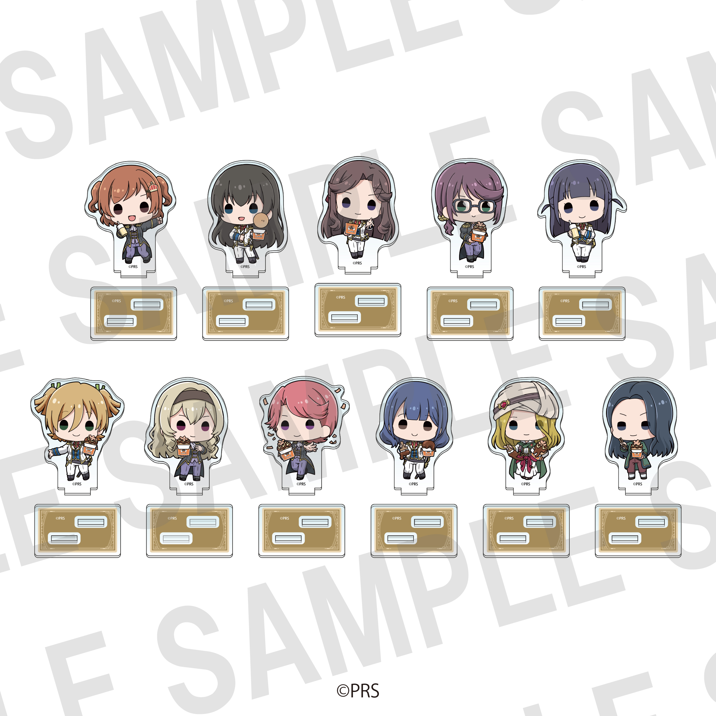 少女☆歌劇 レヴュースタァライト -The MUSICAL- 遙かなるエルドラド×ばくだん焼本舗　デフォルメアクリルスタンド