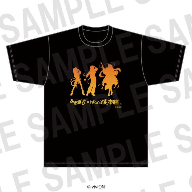 あおぎり高校TRIMAD×ばくだん焼本舗　BIGTシャツ