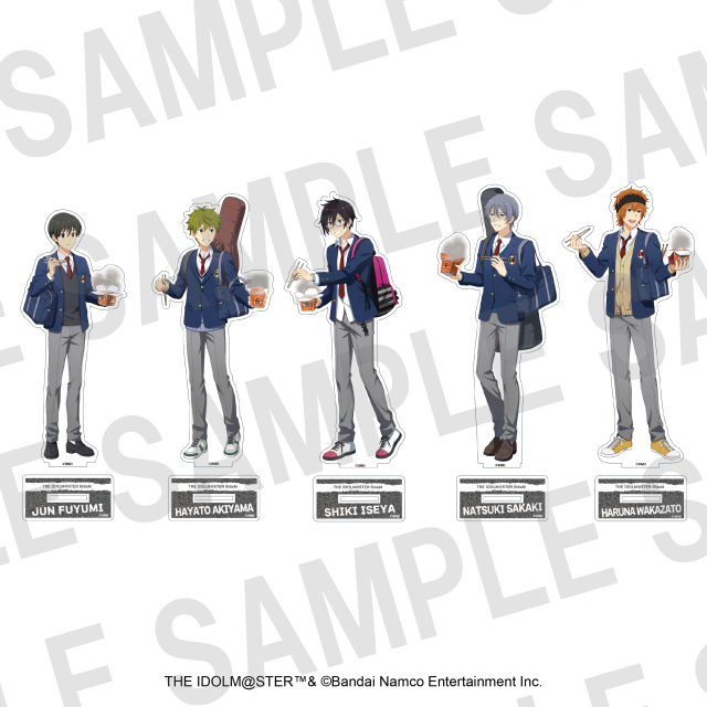 アイドルマスター SideM×ばくだん焼本舗　アクリルマスコット