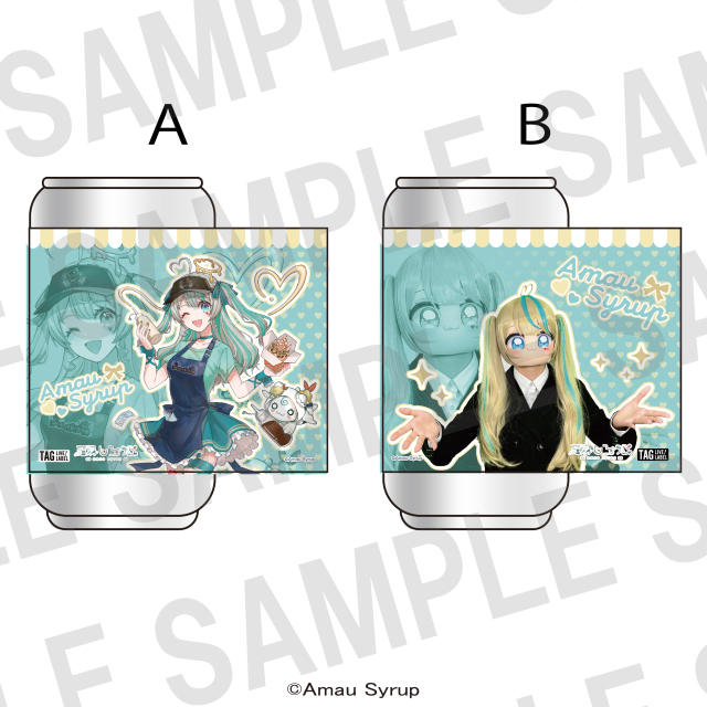 天羽しろっぷ×ばくだん焼本舗　記念ラベル缶