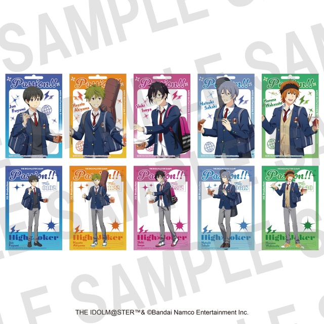 アイドルマスター SideM×ばくだん焼本舗　トレーディングクリアブロマイド
