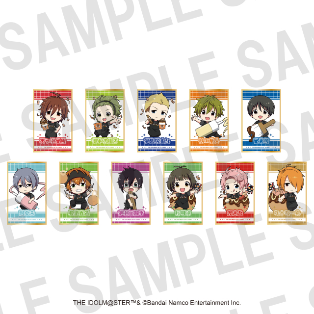 アイドルマスター SideM×ばくだん焼本舗　トレーディング色紙カード