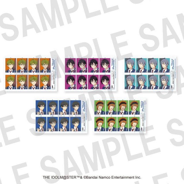 アイドルマスター SideM×ばくだん焼本舗　証明写真風フォトカード