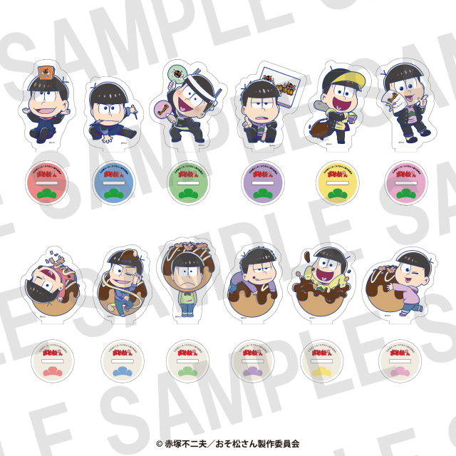 TVアニメ「おそ松さん」×ばくだん焼本舗　トレーディングアクリルスタンド　B