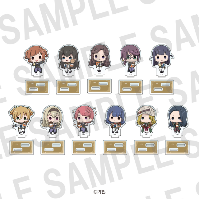 少女☆歌劇 レヴュースタァライト -The MUSICAL- 遙かなるエルドラド×ばくだん焼本舗　デフォルメアクリルスタンド