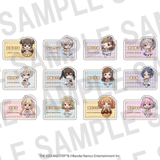 「CINDERELLA GIRLS fes. Once Upon a St@rs STARLIGHT ALLIANCE」×ばくだん焼本舗　プレートバッジ