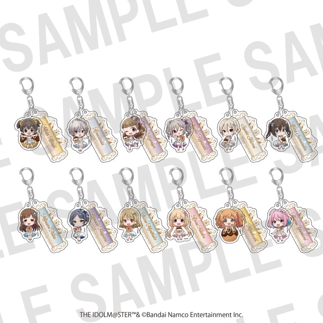 「CINDERELLA GIRLS fes. Once Upon a St@rs STARLIGHT ALLIANCE」×ばくだん焼本舗　ネームキーホルダー