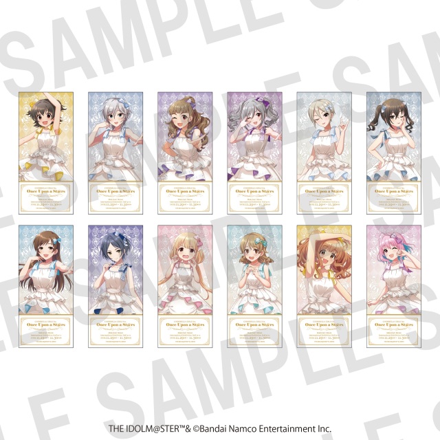 「CINDERELLA GIRLS fes. Once Upon a St@rs STARLIGHT ALLIANCE」　トレーディングチケット風カード