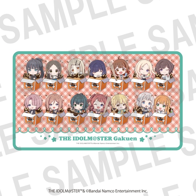 学園アイドルマスター×ばくだん焼本舗　デスクマット