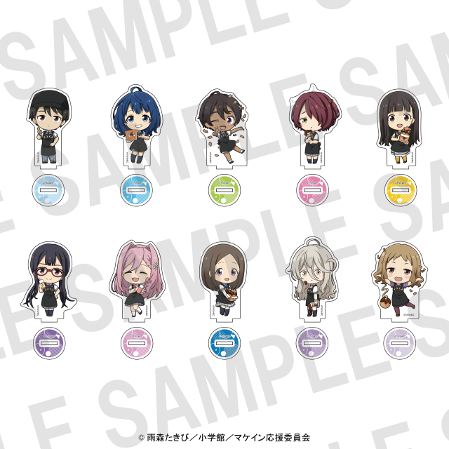 TVアニメ『負けヒロインが多すぎる』×ばくだん焼本舗 トレーディングアクリルスタンド