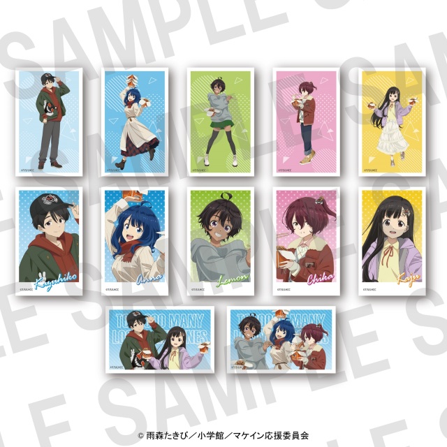 TVアニメ『負けヒロインが多すぎる』×ばくだん焼本舗 トレーディングミニフォト