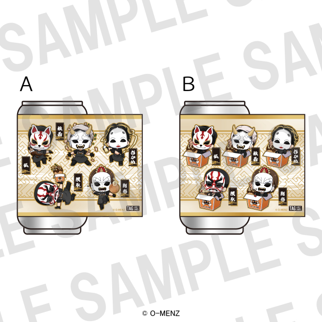 O-MENZ×ばくだん焼本舗　記念ラベル缶