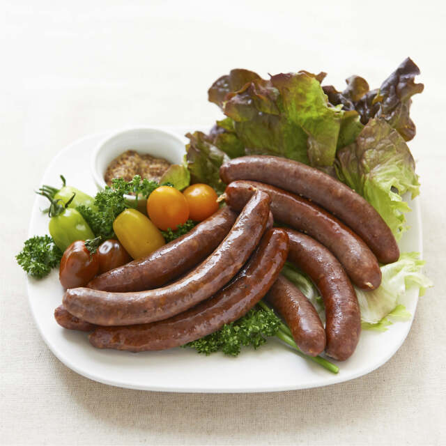 冷凍 八ヶ岳産 天然鹿肉 ソーセージとチョリソー 各200g