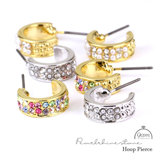 elegant　hoop　earrings