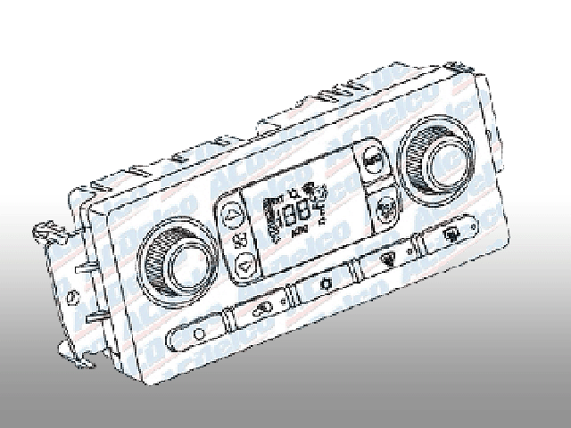 ACデルコ製ヒーター＆ACコントロールSWパネル