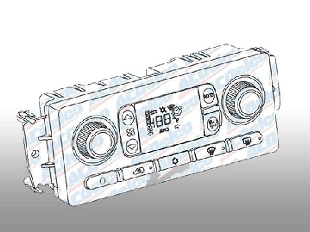 ACデルコ製ヒーター＆ACコントロールSWパネル