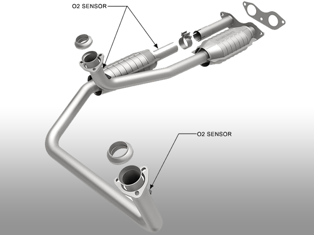エッセンシャルコンフォート 触媒 Ford E-150エコノリンマグナフロー