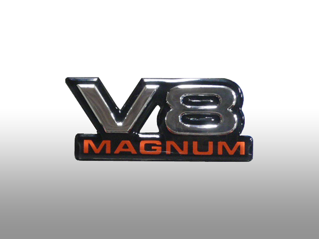 エンブレム・サイドネームプレート/V8・MUGNUM/純正　ダコタ・デュランゴ・ラムバン・ラムピックアップ