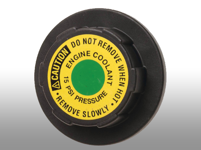 ACデルコ製ラジエターキャップ（サブタンク上部）